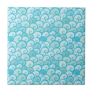 Sea Pattern Tile