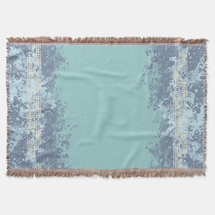 Sea patterned beach toned pattern throw