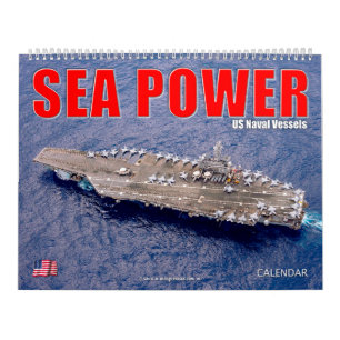 SEA POWER – US Naval Vessels Calendar