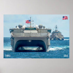 SEA POWER – US Naval Vessels Poster