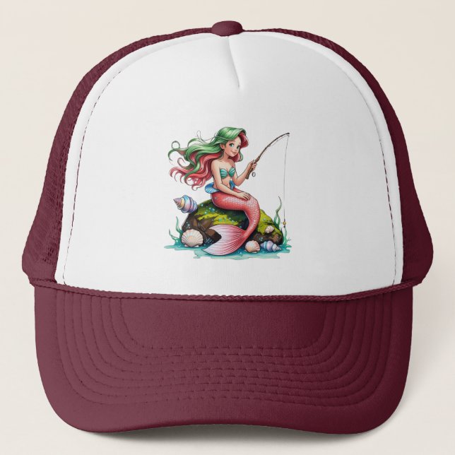 Sea Princess Tee Trucker Hat (Front)