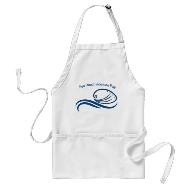 Sea Ranch Abalone Bay Classic Apron – Coastal Cook (Front)