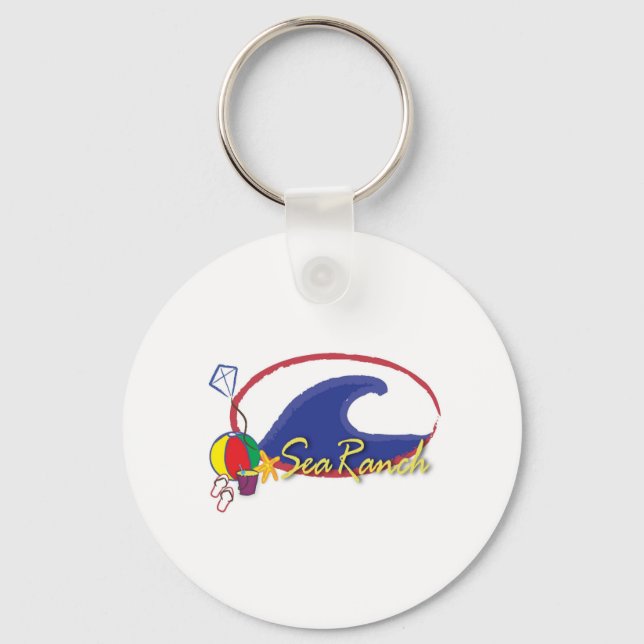 Sea Ranch Logo Key Ring (Front)