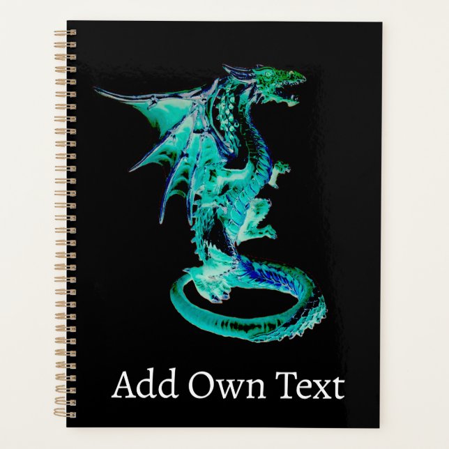 Sea Realm Dragon Cover Vision Goal Mapping Planner (Front)