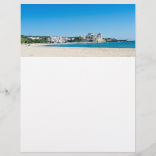 Sea resort view flyer