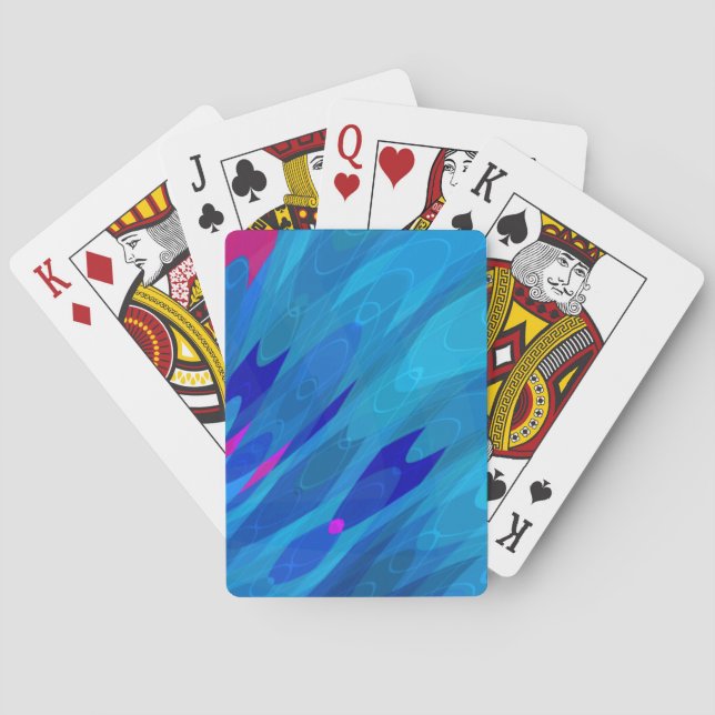 Sea Ripple Classic Playing Cards (Back)