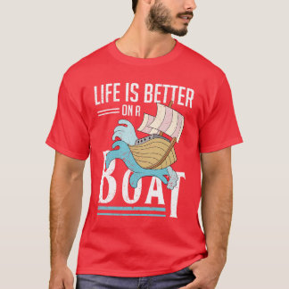 Sea Sail Funny Skipper Boat Sailor Sailing T-Shirt
