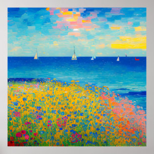 Sea Scape 08 Poster