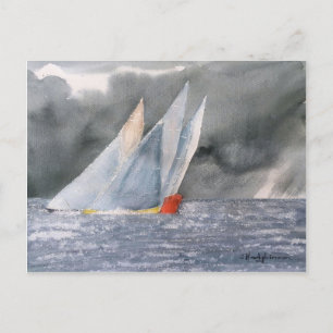 SEA SCAPE YACHTS POST CARD