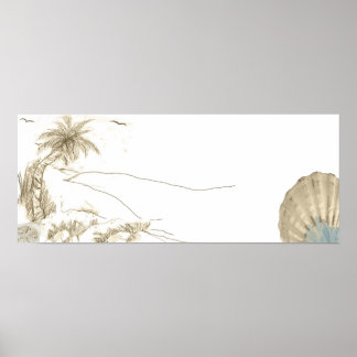sea scene 1 poster
