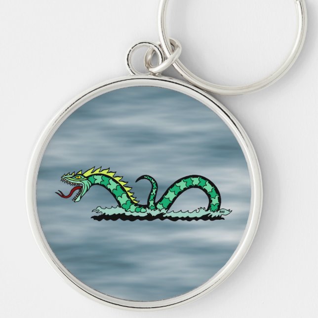 Sea Serpent Key Ring (Front)