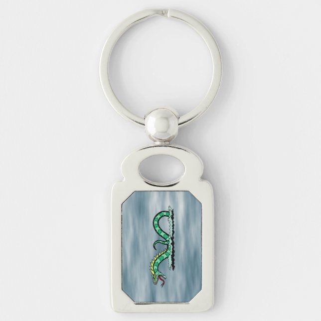 Sea Serpent Key Ring (Front)
