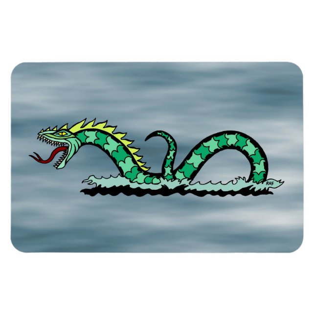 Sea Serpent Magnet (Horizontal)