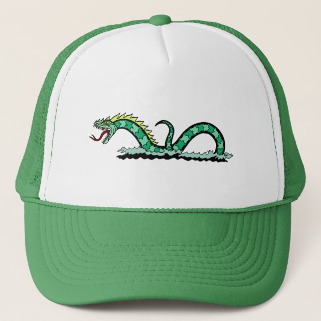 Sea Serpent Trucker Hat (Front)