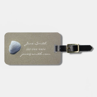 Sea Shell Beach Customisable Luggage Tag