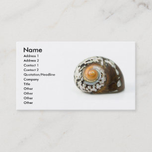 Sea Shell Business Card