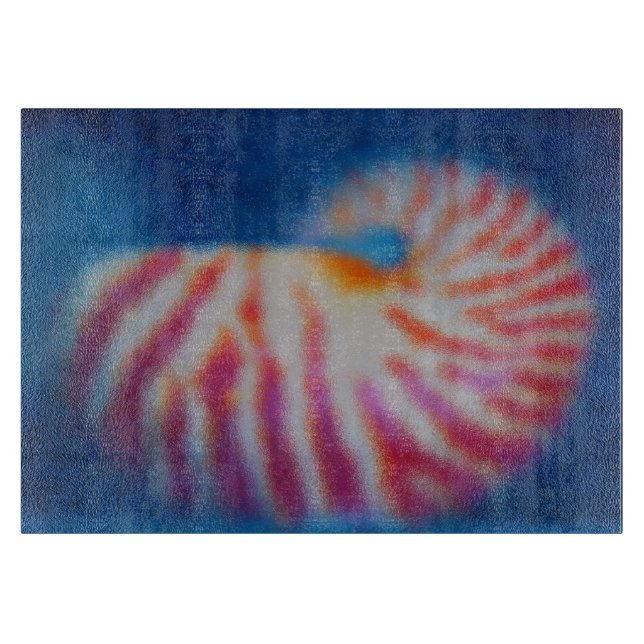 Sea Shell Cutting Board (Front)