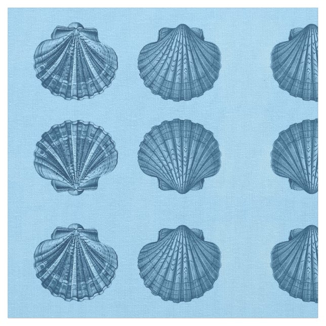 Sea Shell Fabric (Close Up)