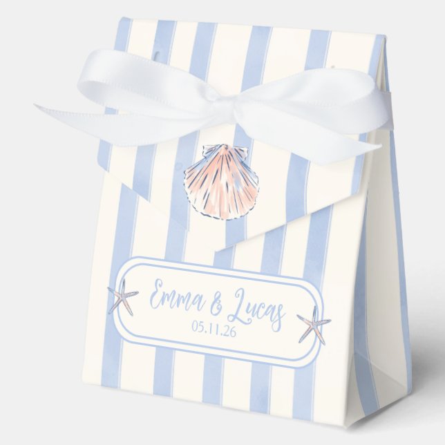 sea shell favour box (Front)