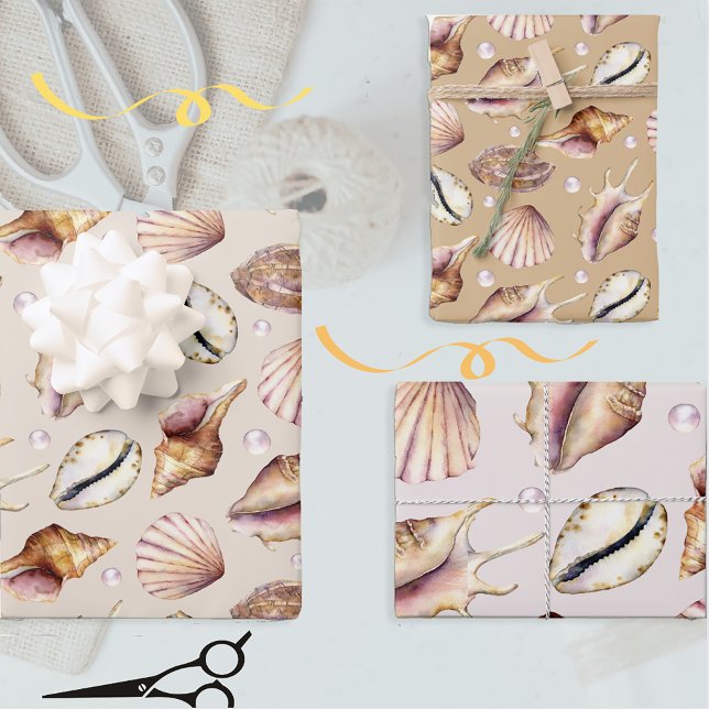 Sea Shell Gift Wrap (Creator Uploaded)