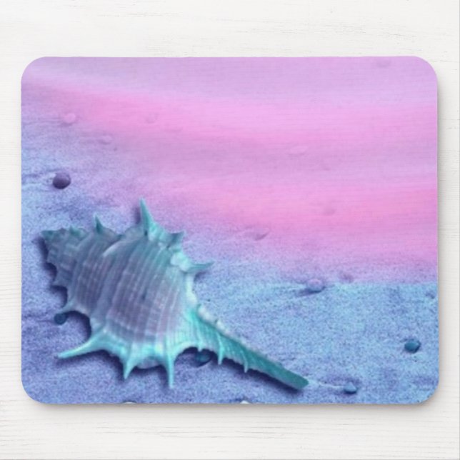 Sea Shell Mouse Pad (Front)
