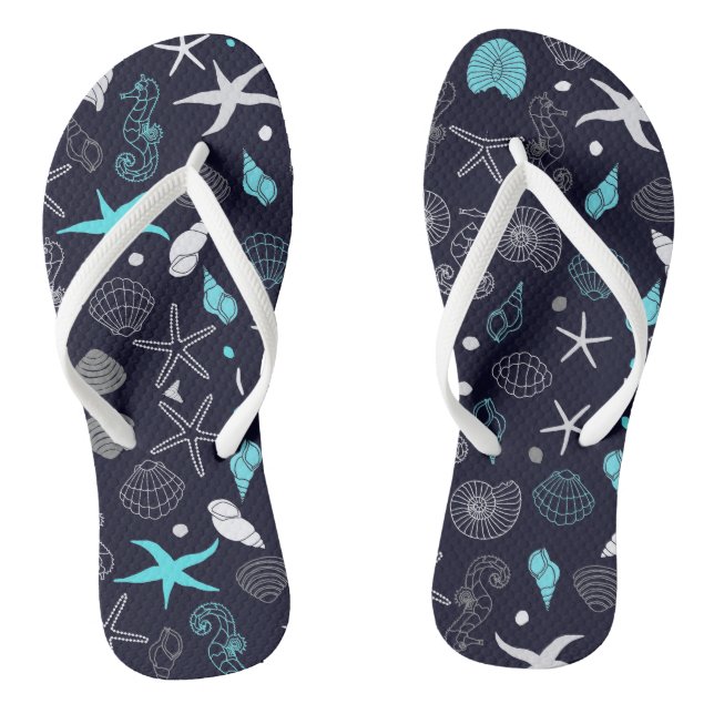Sea shell thongs (Footbed)
