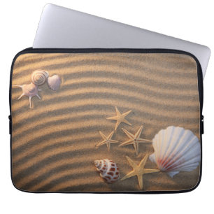 Sea Shells And Starfish Laptop Sleeve