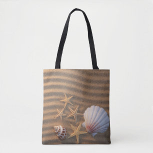 Sea Shells And Starfish Tote Bag