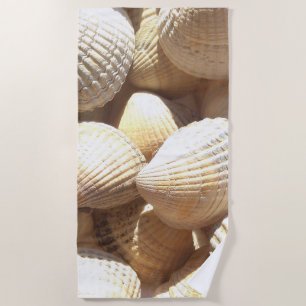 Sea Shells Beach Photography Towel