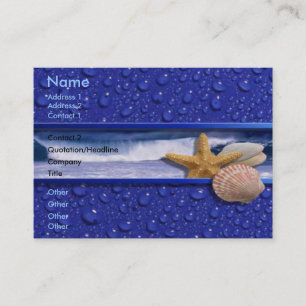 Sea Shells Business Card