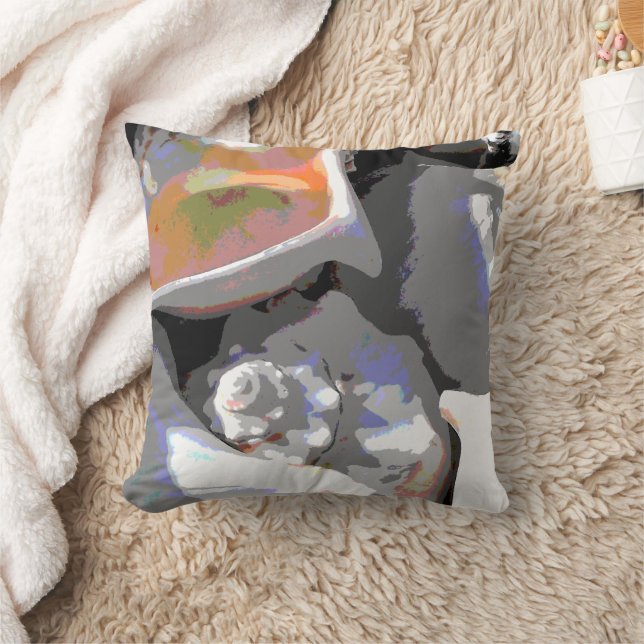 Sea Shells Closeup Cushion (Blanket)