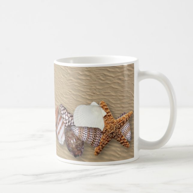 Sea shells coffee mug (Right)
