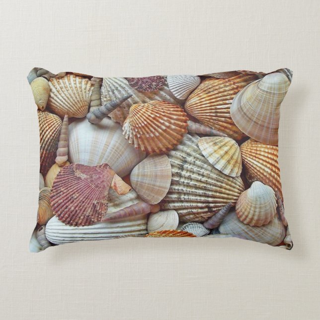 Sea Shells Decorative Cushion (Front)