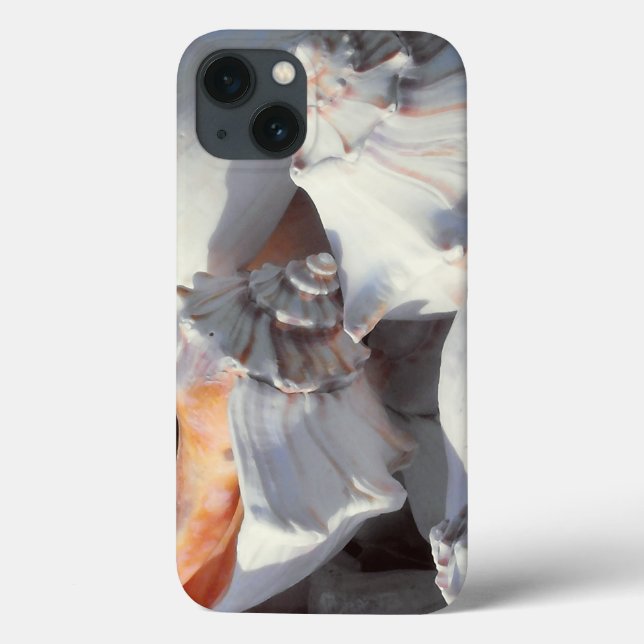 Sea Shells in sunlight and shadow Case-Mate iPhone Case (Back)