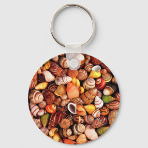 Sea Shells Key Ring