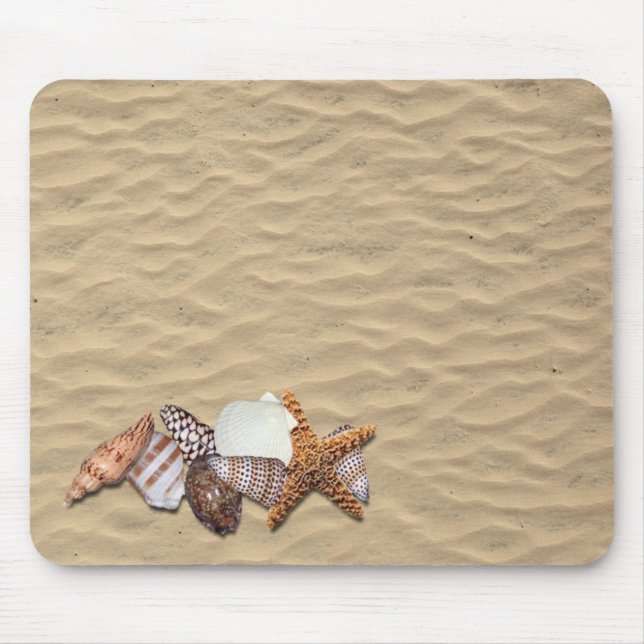 sea shells mouse pad (Front)