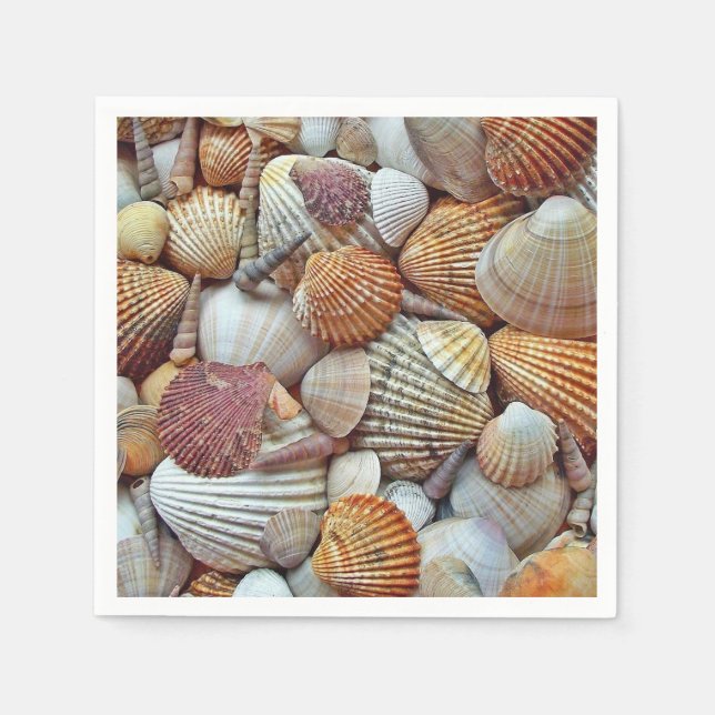 Sea Shells Napkin (Front)