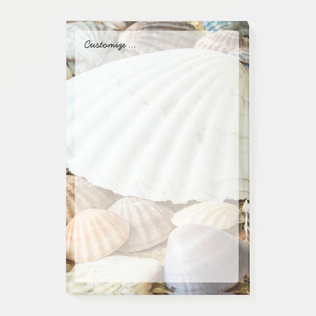 Sea Shells -  Ocean, Sea, Nature Post-it Notes (Front)