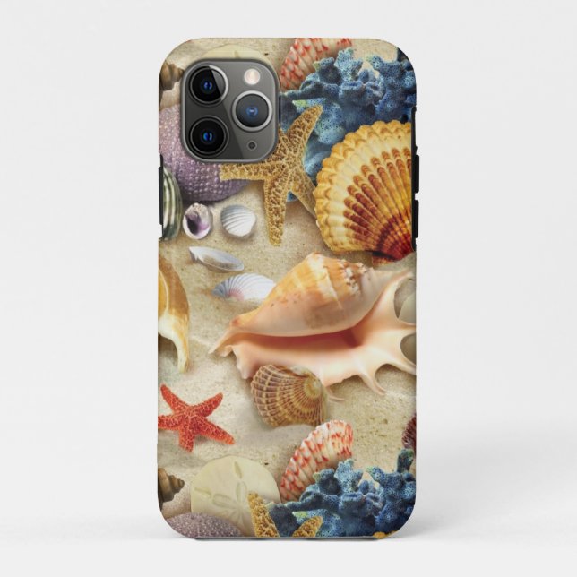 Sea shells on beach Case-Mate iPhone case (Back)