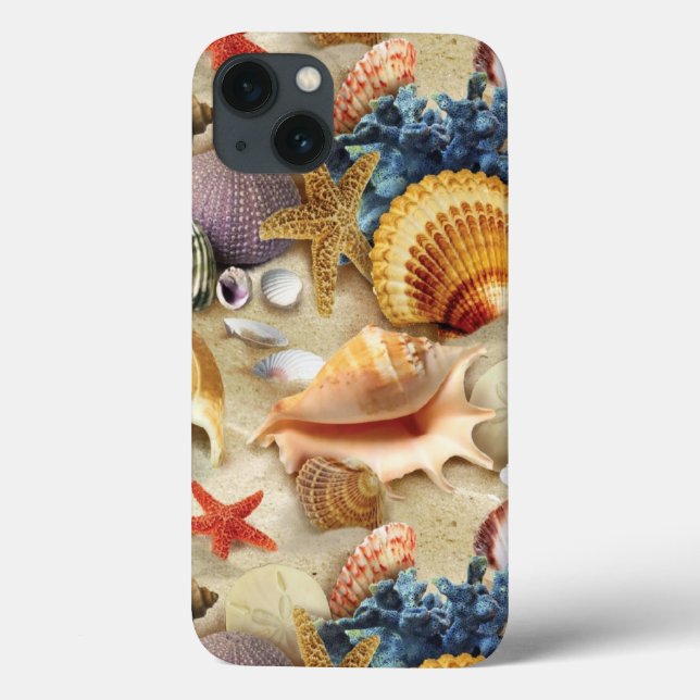Sea shells on beach Case-Mate iPhone case (Back)