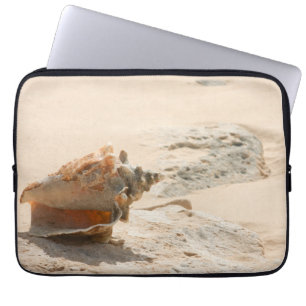 Sea Shells On The Beach Laptop Sleeve
