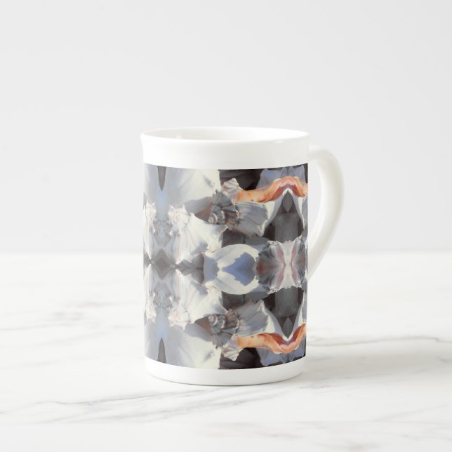 Sea Shells Pattern Bone China Mug (Front Right)