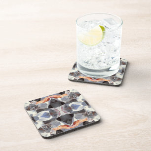 Sea Shells Pattern Coaster