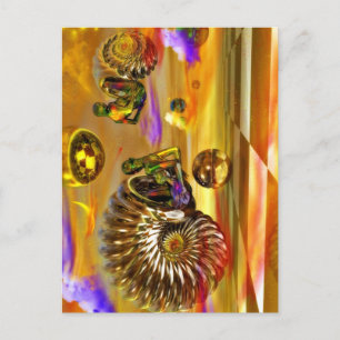 Sea shells postcard
