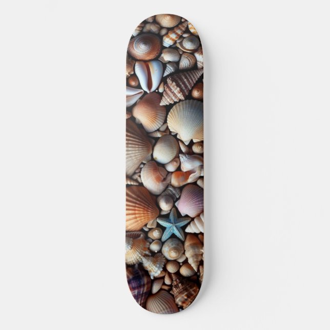 Sea Shells Skateboard (Front)