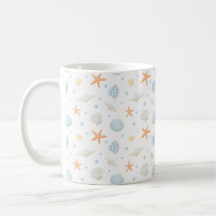 Sea Shells & Starfish Coffee Mug