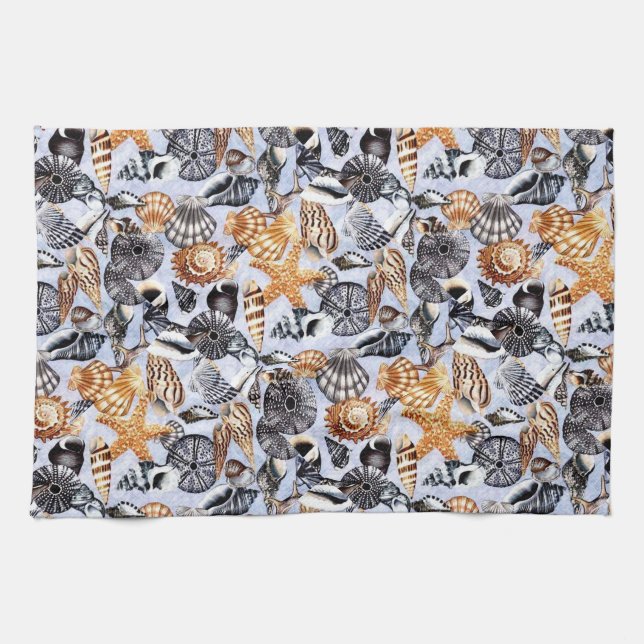 Sea Shells Tea Towel (Horizontal)