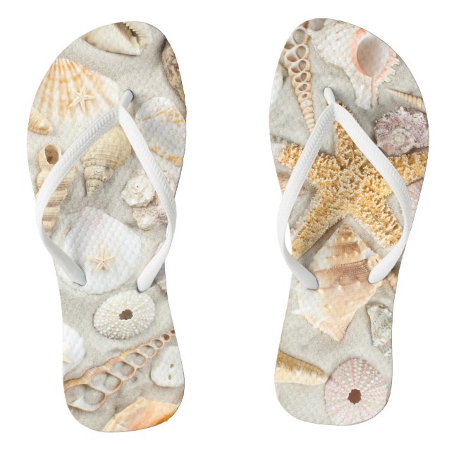 Sea Shells Thongs (Footbed)