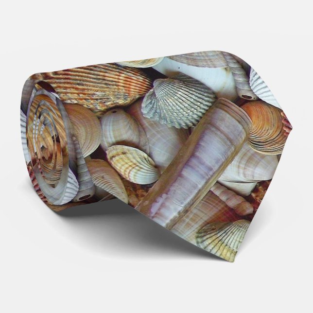 Sea Shells Tie (Rolled)