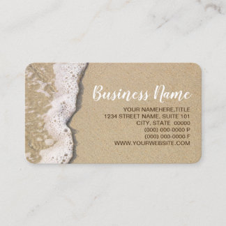 Sea Shore Business Card